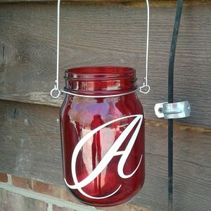Hanging mason jar